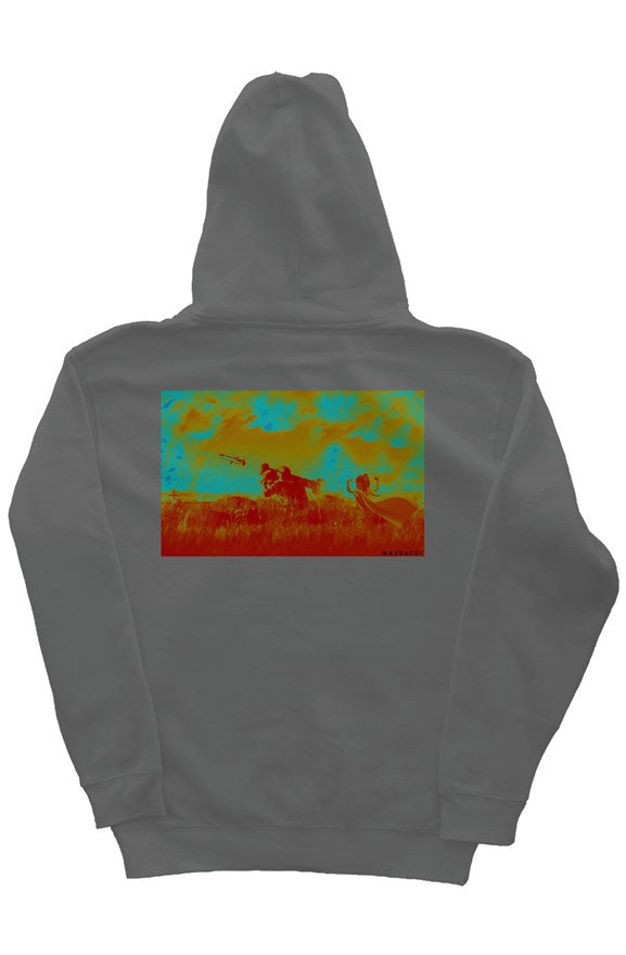 Suns Out Guns Out. Heavyweight pullover hoodie