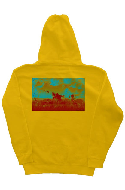 Suns Out Guns Out. Heavyweight pullover hoodie