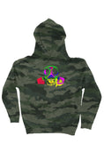 Load image into Gallery viewer, Gas Mask heavyweight pullover hoodie one sided
