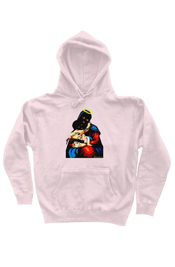 We Protect What's Important, heavyweight pullover hoodie One Sided