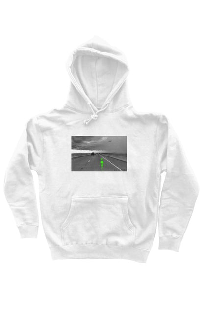 Highway Man, heavyweight pullover hoodie One Sided