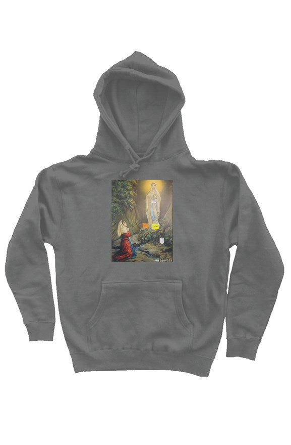 Please Pretty Please, heavyweight pullover hoodie One Sided