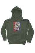 Load image into Gallery viewer, The Last Hustle heavyweight pullover hoodie One Sided
