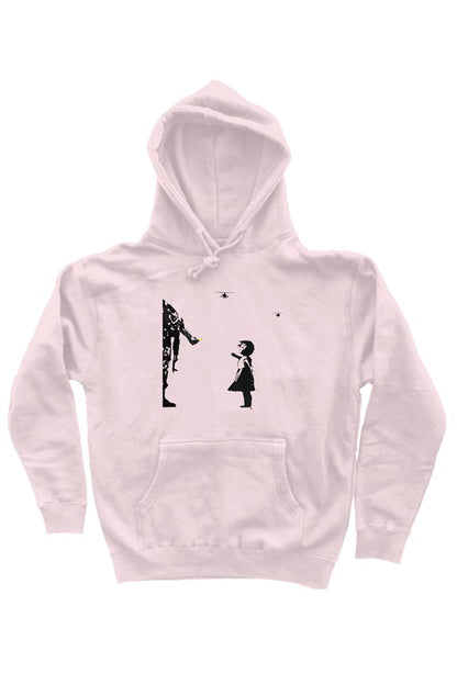 Collateral Kid, heavyweight pullover hoodie One Sided