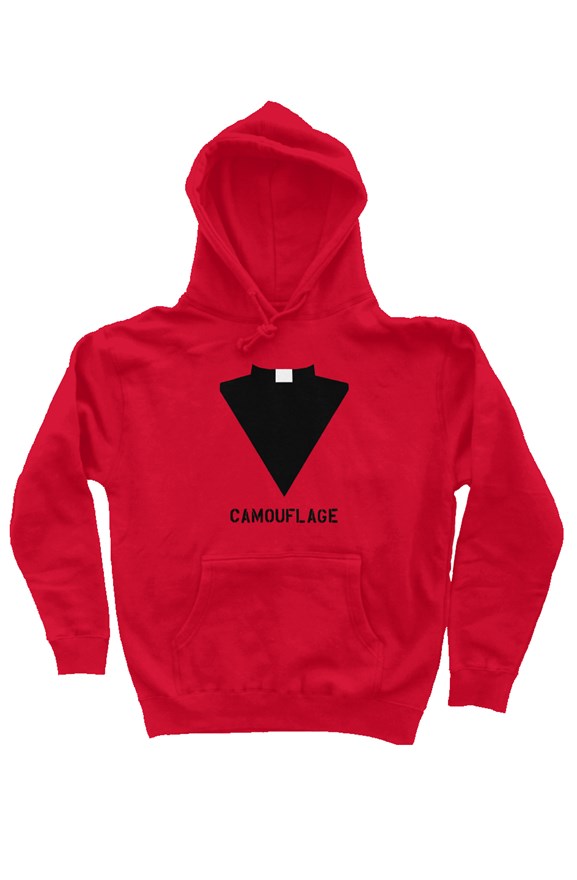 Camouflage, heavyweight pullover hoodie