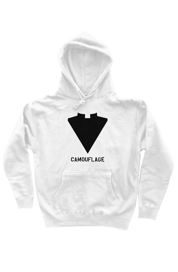 Camouflage, heavyweight pullover hoodie