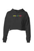 Load image into Gallery viewer, Green means Go Lightweight Crop Hoodie
