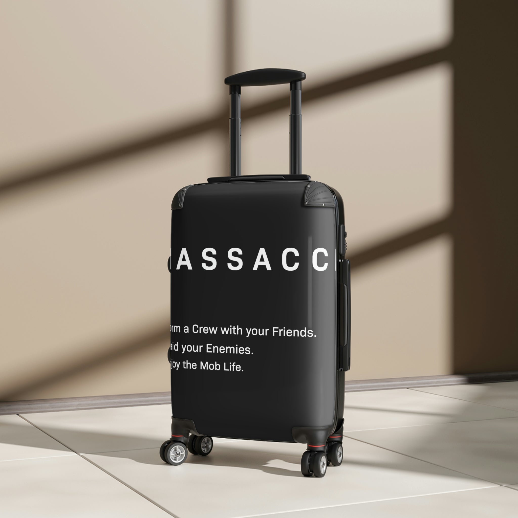 Enjoy The Mob Life, Travel Unique Suitcase