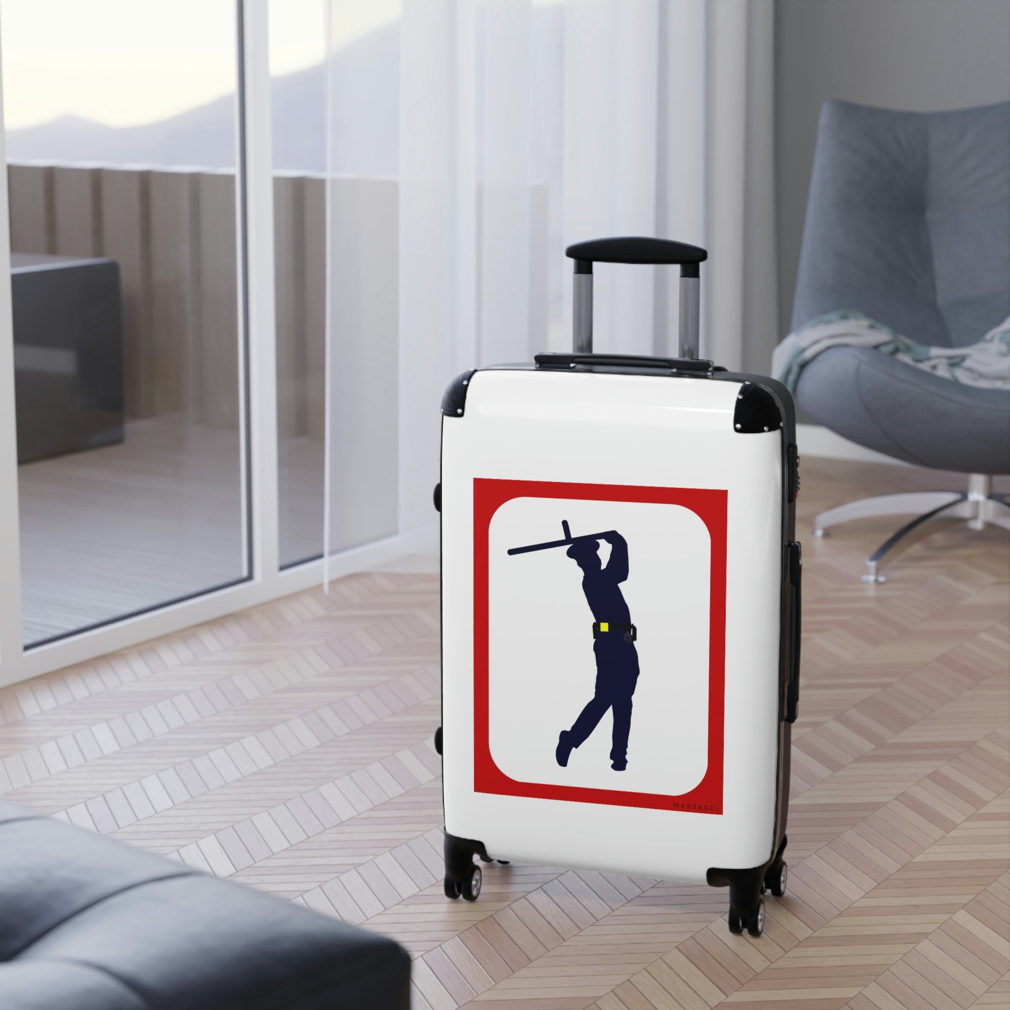 It's Just Like the PGA, Only Different, Travel Unique Suitcase