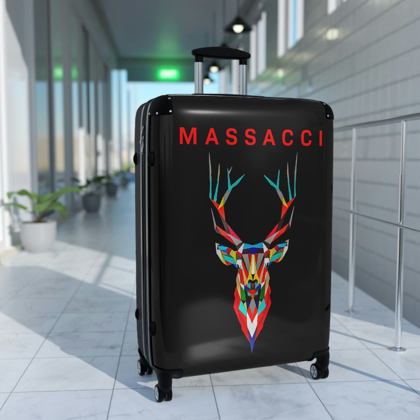 Deer In Headlights, Travel Unique Suitcase