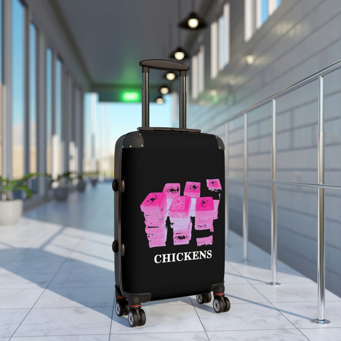 Chickens, Travel Unique Suitcase