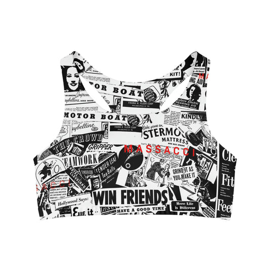 Vintage Ads, Seamless Sports Bra