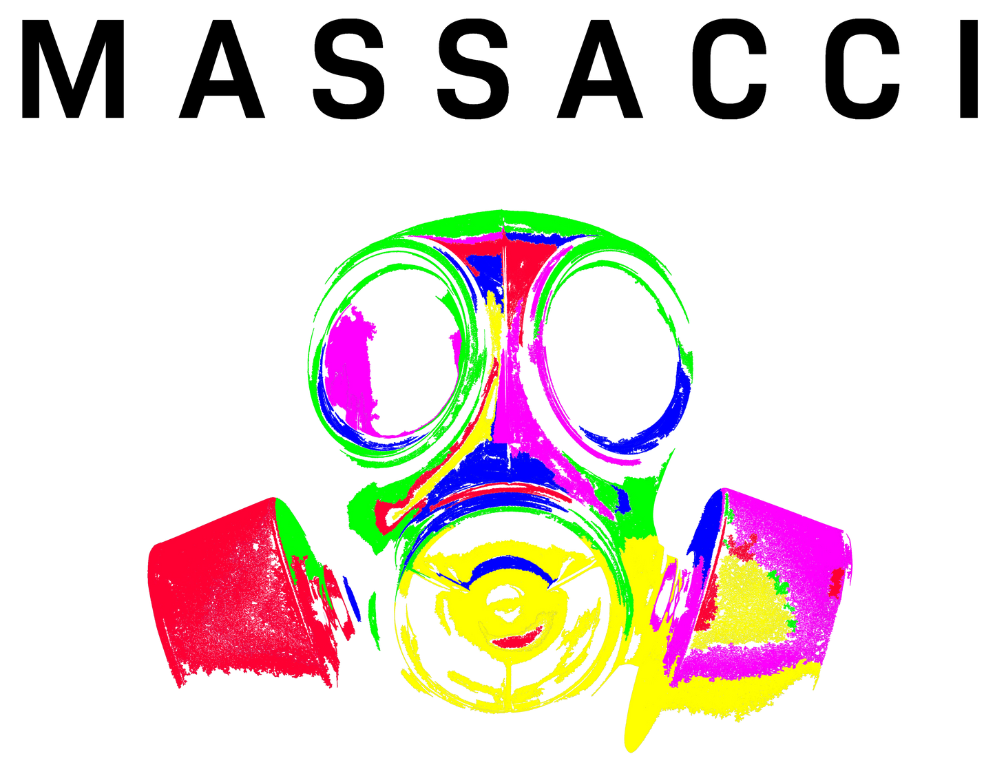 Gas Mask, Lightweight Crop Hoodie
